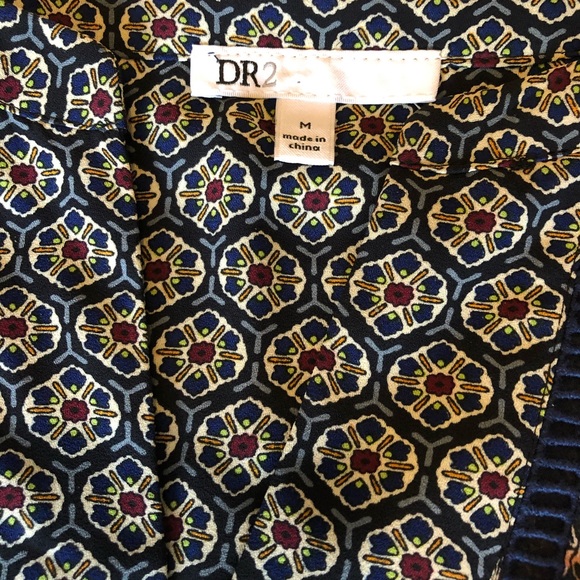 DR2 Paisley Long Sleeve Shirt Medium - Picture 3 of 6